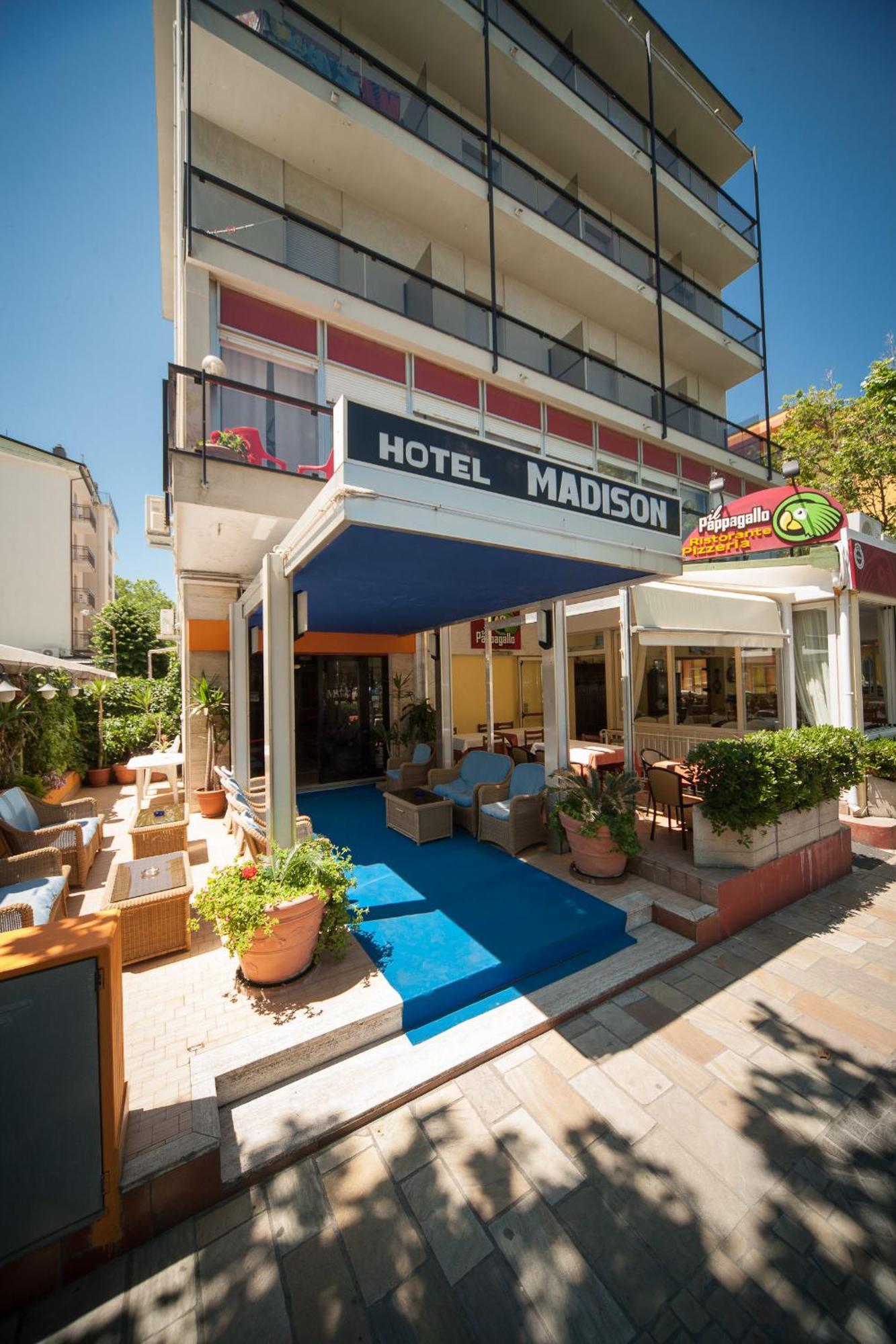 Hotel Madison Riccione Eksteriør bilde